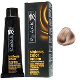 Vopsea Crema Demi-permanenta - Black Professional Line Sintesis Color Cream, nuanta 7.32 Coffee with Milk, 100ml