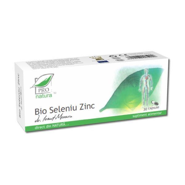 Bio Seleniu Zinc Pro Natura Medica, 30 capsule