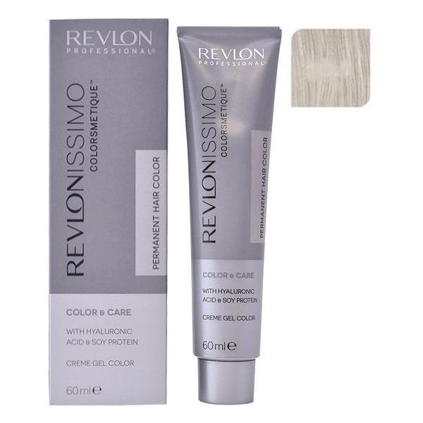 Vopsea Permanenta – Revlon Professional Revlonissimo Colorsmetique Permanent Hair Color, nuanta 10.1 Pale Ash Blonde, 60ml 10.1