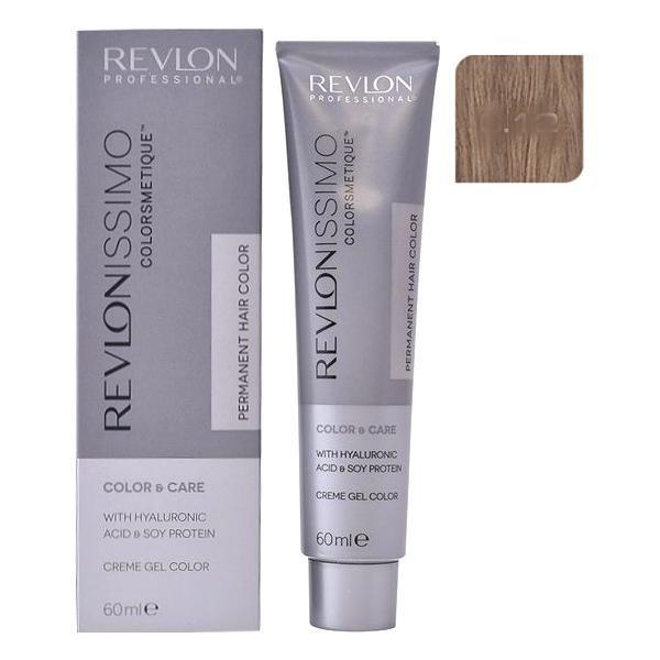 Vopsea Permanenta - Revlon Professional Revlonissimo Colorsmetique Permanent Hair Color, nuanta 6.12 Dark Pearly Blonde, 60ml