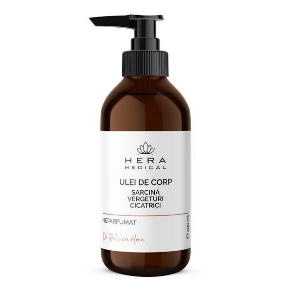 Ulei de Corp | Sarcină, Vergeturi, Cicatrici, Hera Medical by Dr. Raluca Hera Haute Couture Skincare, 200 ml