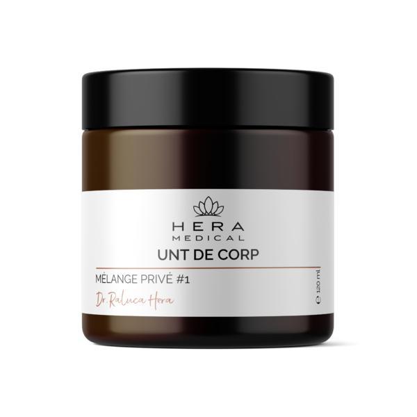 Unt de Corp | M&eacute;lange Priv&eacute; #1, Hera Medical by Dr. Raluca Hera Haute Couture Skincare, 120 ml