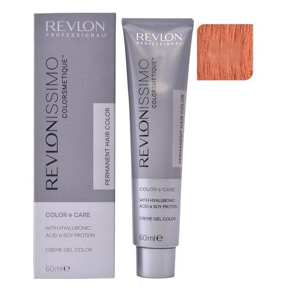 Vopsea Permanenta – Revlon Professional Revlonissimo Colorsmetique Permanent Hair Color, nuanta 8.45 Light Mahogany Copper Blonde, 60ml 60ml imagine 2022