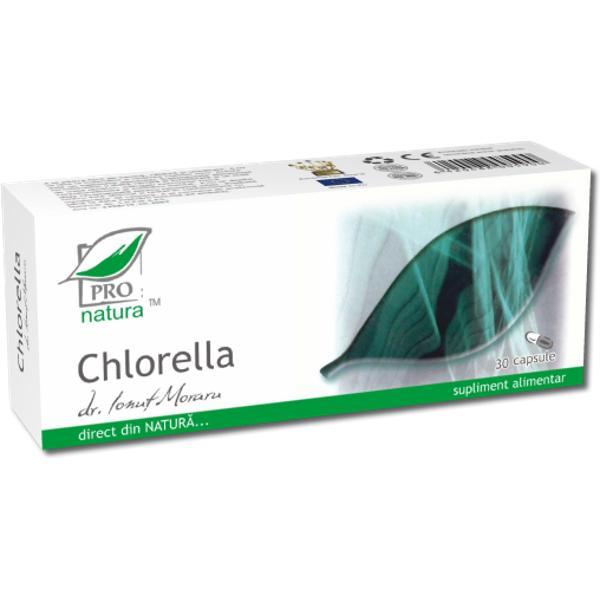 Chlorella Pro Natura Medica, 30 capsule