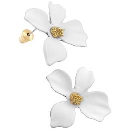 Cercei flowers lucy style 2000, alb