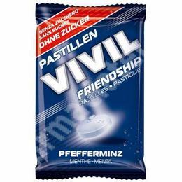 Bomboane fara zahar cu menta naturala friendship vivil, 25 g