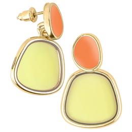 Cercei alma lucy style 2000, galben