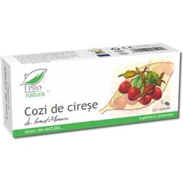 Cozi de cirese medica, 30 capsule