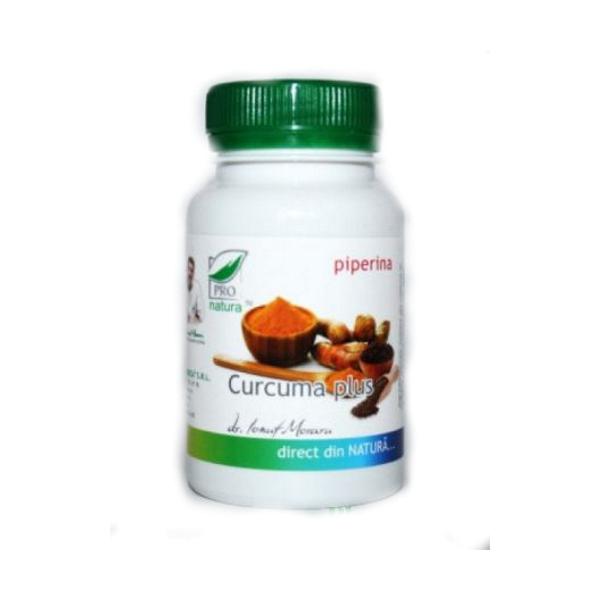 Curcuma Plus Pro Natura Medica, 60 capsule