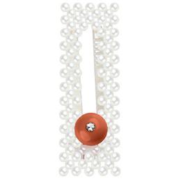 Clama de Par Dot Pearl Lucy Style 2000, portocaliu