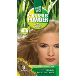 Pudra de hena, colour powder golden blond 50, hennaplus, 100 gr