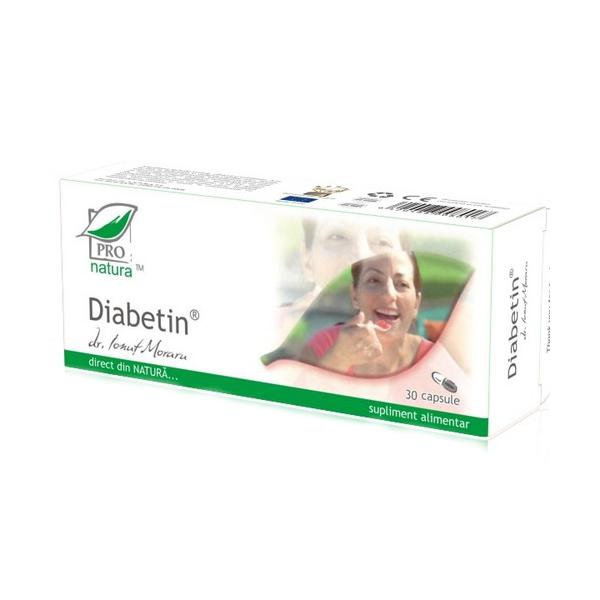 Diabetin Pro Natura Medica, 30 capsule