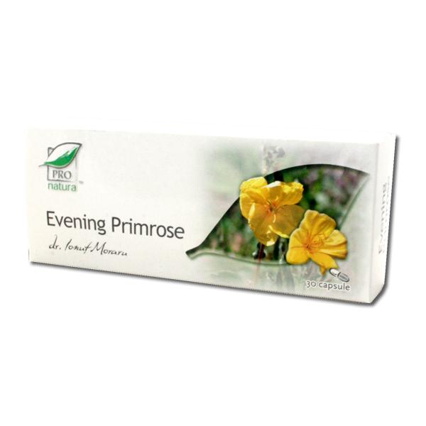 Evening Primrose Pro Natura Medica, 30 capsule
