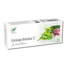 Ginkgo biloba c medica, 30 capsule