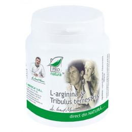 L-arginina si tribulus terrestris medica, 60 capsule