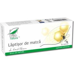 Laptisor de matca medica, 30 capsule