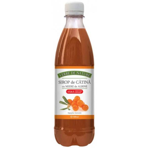 Sirop de Catina cu Miere de Albine Manicos, 500ml