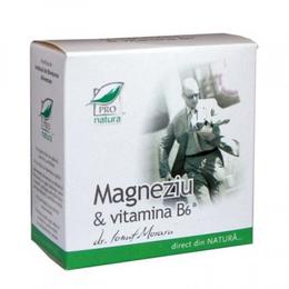 Magneziu si vitamina b6 medica, 60 capsule