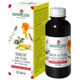 Sirop de Tuse cu Miere de Albine Manicos, 200ml