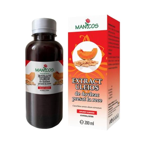 Extract Uleios de Dovleac Manicos, 200ml