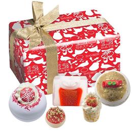 Set cadou Christmas Carol, Bomb Cosmetics, (sapun, sare de baie) 600 g
