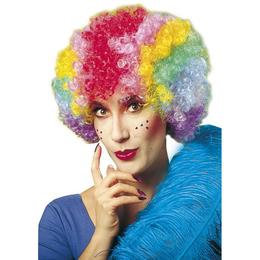 Peruca de clown colorata Widmann cu par carliontat