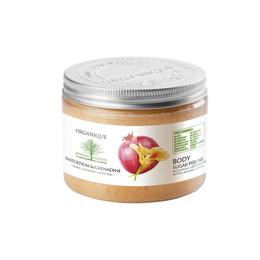 Exfoliant corp nasturel si rodie, organique, 200 ml