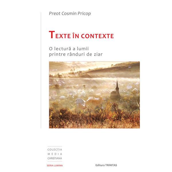 Texte in contexte - Cosmin Pricop, editura Trinitas