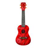Chitara ukulele rosie - jucarie cu sunete reale - Bontempi