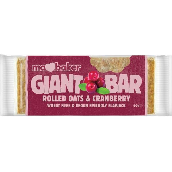 Baton din Ovaz cu Merisor Ma Baker, 90g Baton din Ovaz cu Merisor Ma Baker, 90g