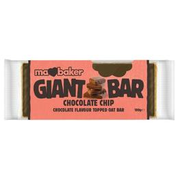 Baton din ovaz cu fulgi de ciocolata belgiana ma baker, 100g