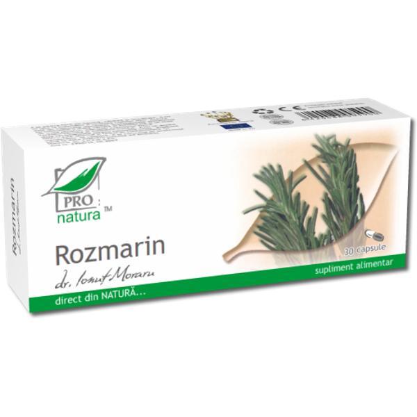 Rozmarin Pro Natura Medica, 30 capsule