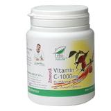 Vitamina C 1000mg, Maces si Acerola cu Aroma de Zmeura Pro Natura Medica, 100 capsule