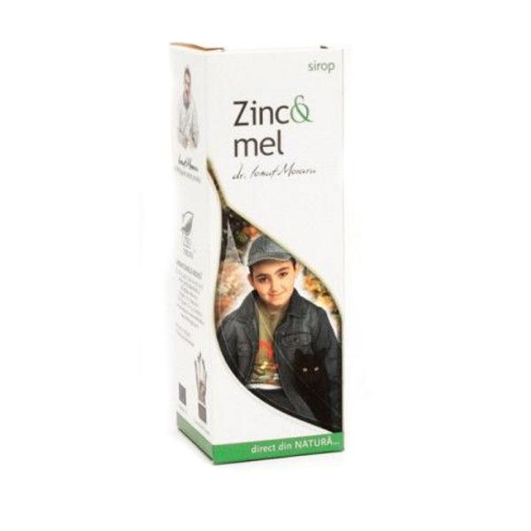 Zinc si Mel Sirop Pro Natura Medica, 100 ml