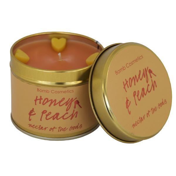 Lumanare parfumata Honey & Peach, 200g - Bomb Cosmetics imagine