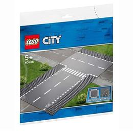 LEGO City - Intersectie dreapta si in T 60236 pentru 5-99 ani