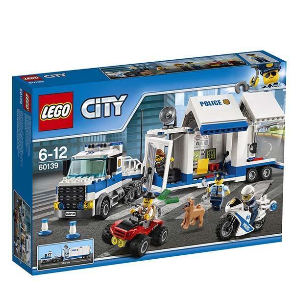 LEGO City - Police Centru de comanda mobil 60139 pentru 6-12 ani