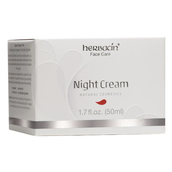 Crema faciala de noapte, regeneranta, Herbacin, 50 ml imagine