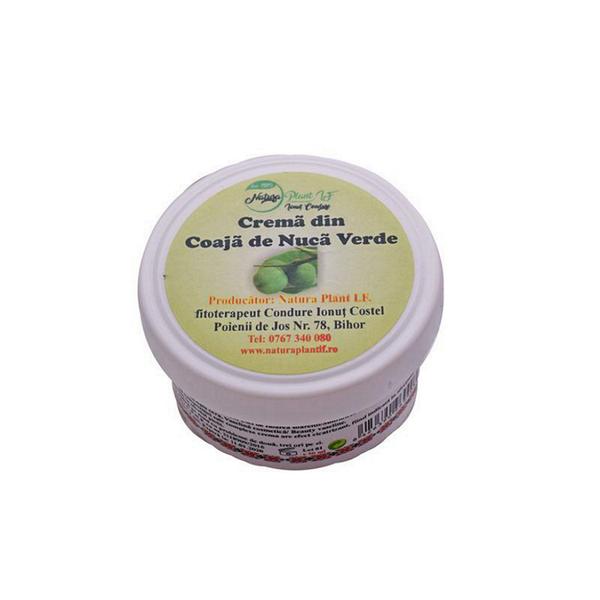Crema din coaja de nuca verde natura plant poieni, 50 ml