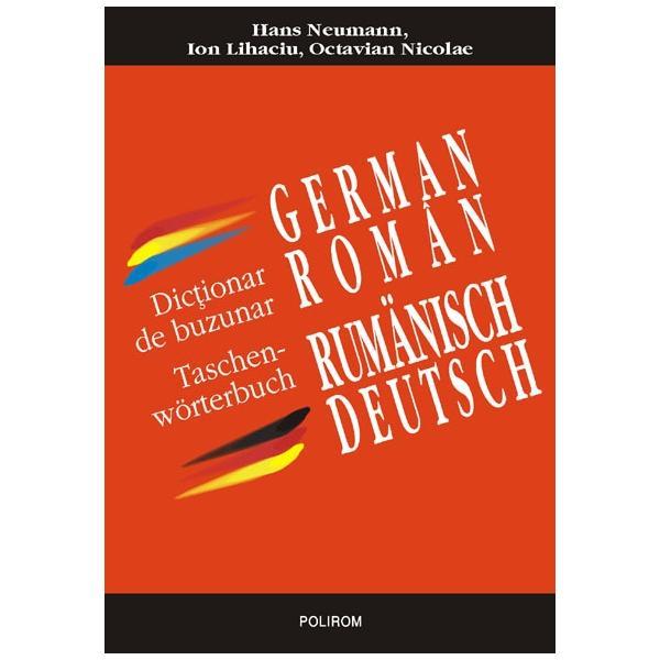 Dictionar de buzunar german-roman, roman-german - Hans Neumann, editura Polirom