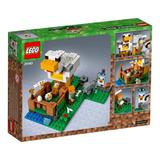 LEGO Minecraft - Cotetul de gaini 21140 pentru 7-14 ani