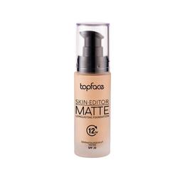 Fond de ten cu acoperire maxima, topface skin-editor matte, nuanta 002, 32ml