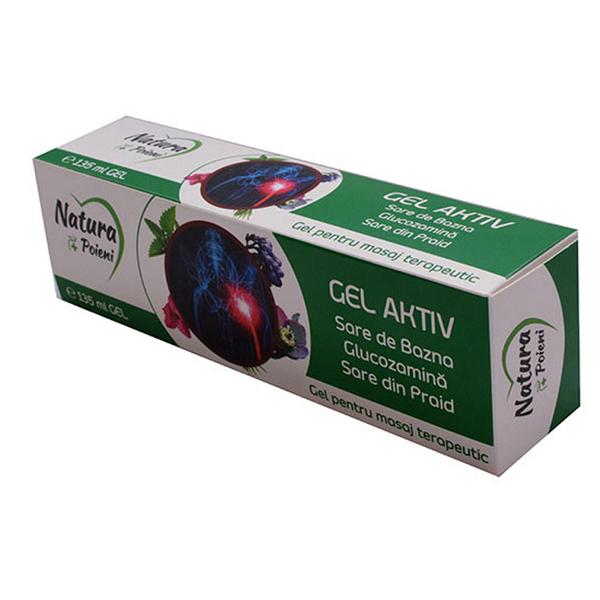Gel aktiv sare bazna natura plant poieni, 135 ml
