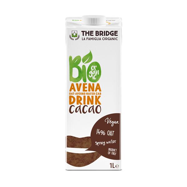 Lapte de Ovaz cu Ciocolata Bio The Bridge, 1000ml