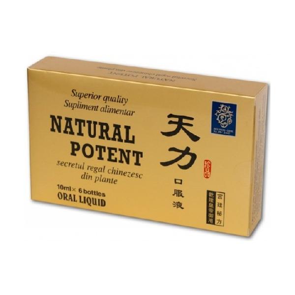 Natural Potent Naturalia Diet, 6 fiole x 10 ml