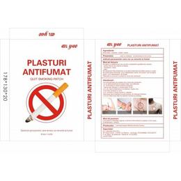 Plasture Anti-Fumat Naturalia Diet 8 x 8 cm, 8 buc