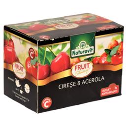 Ceai Cirese si Acerola Fantasy Naturavit, 15 doze x 1,5 g