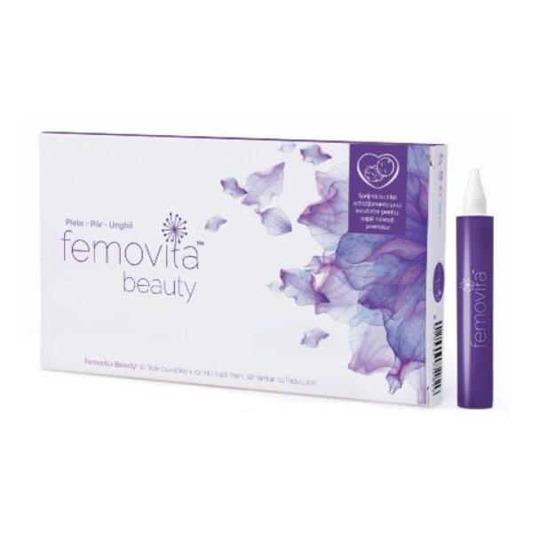 Femovita Beauty Naturpharma, 10 fiole x 10ml Femovita Beauty Naturpharma, 10 fiole x 10ml