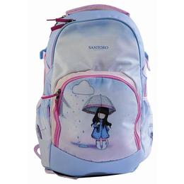 Ghiozdan soft cu glitter gorjuss puddles of love, 45x22x17
