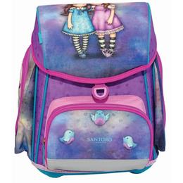 Ghiozdan ergonomic rigid gorjuss friends walk together, 38x28x17